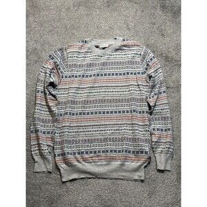 Barbour Beacon‎ Brand Nordic Style Men's Cashmere Blend Sweater Size M